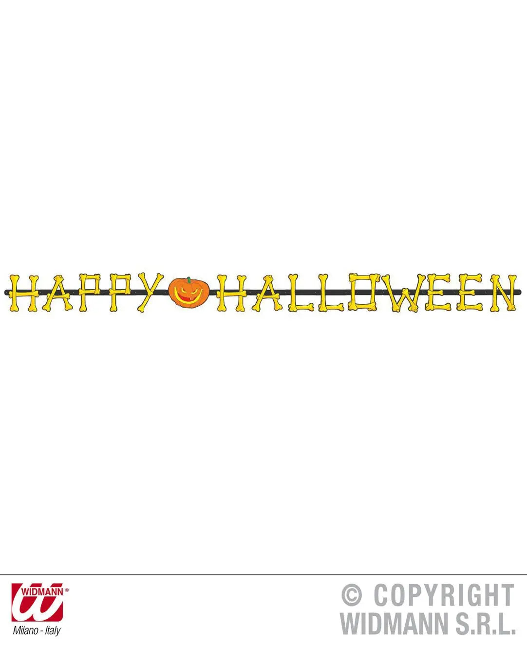Festone HAPPY HALLOWEEN - tuttocostumi.it