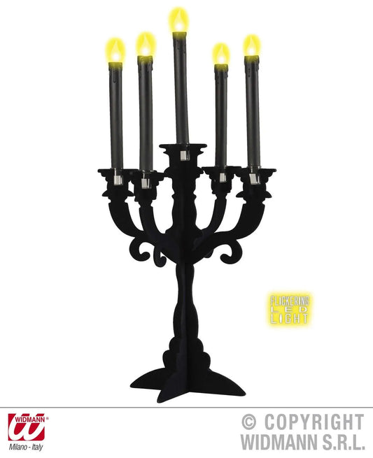 Candele luminose nere - tuttocostumi.it