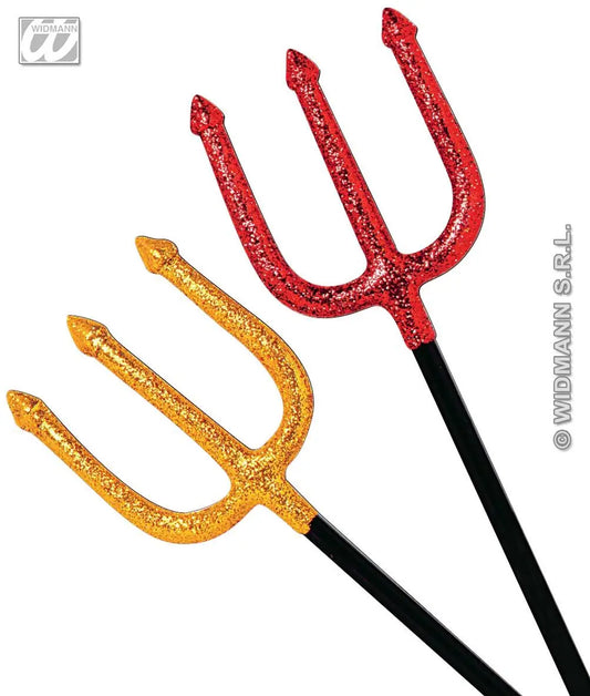 Tridente glitter 120CM di Widmann - tuttocostumi.it