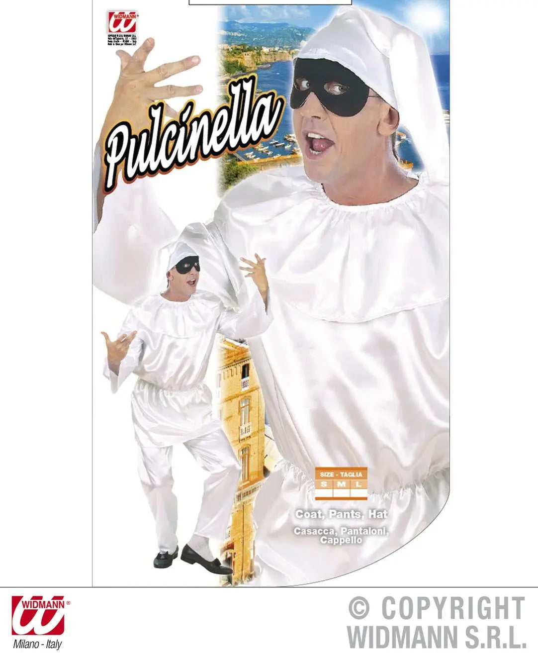 Costume PULCINELLA - tuttocostumi.it