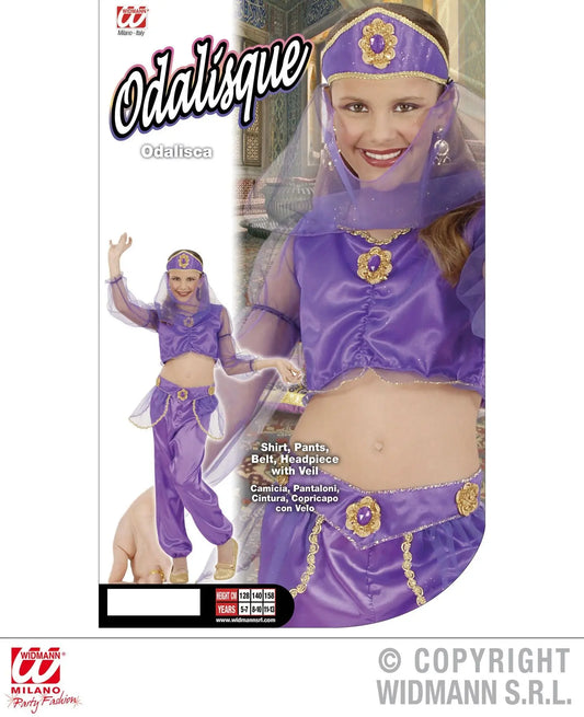 Costume da ODALISCA bambina - tuttocostumi.it