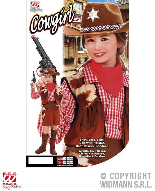 Costume piccola COWGIRL - tuttocostumi.it