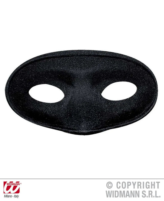 Domino semplice nero - tuttocostumi.it