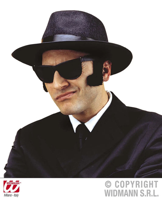 Occhiali CARATTERIALI con lenti scure - tuttocostumi.it