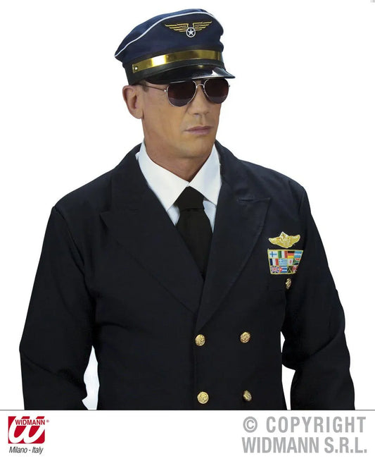 Occhiali PILOTA con lenti fumé - tuttocostumi.it