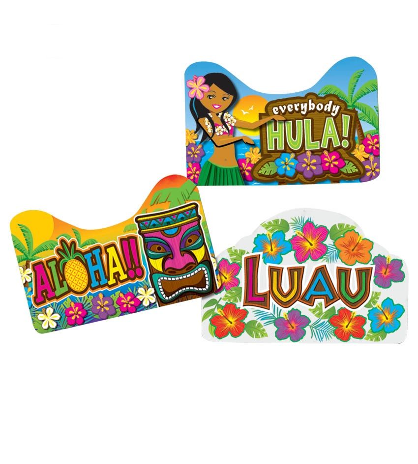 Cartello decorativo HAWAII 50 X 33 cm di Guirca - tuttocostumi.it