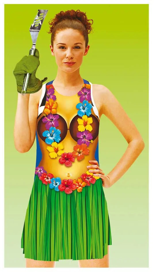 Grembiule HAWAIANO donna - tuttocostumi.it