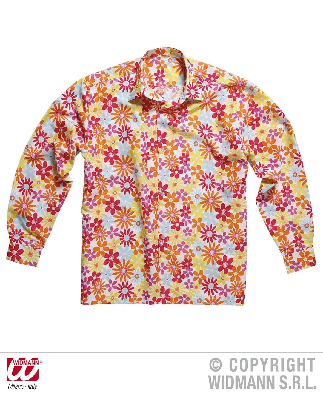 Camicia FIORI HIPPIE - tuttocostumi.it