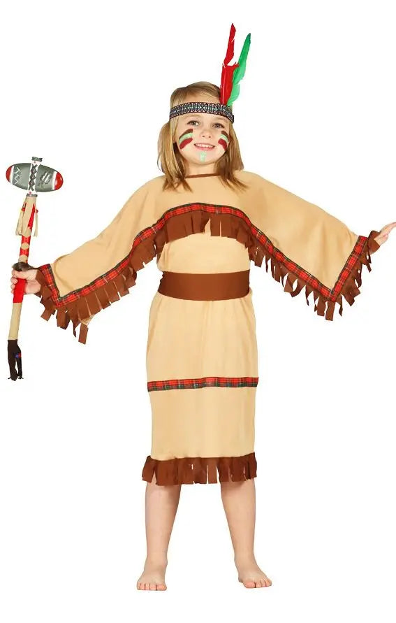Costume PICCOLA INDIANA - tuttocostumi.it