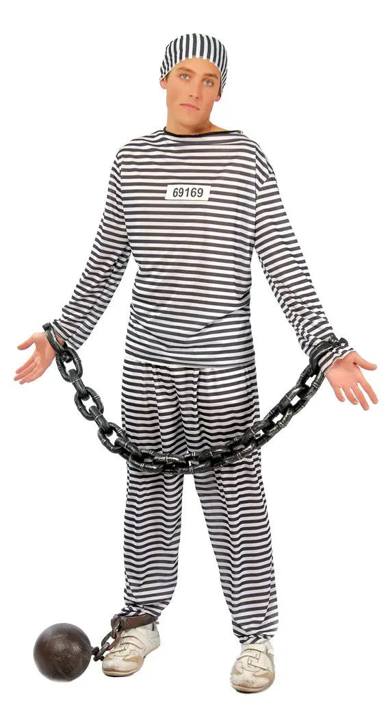 Costume PRIGIONIERO - tuttocostumi.it