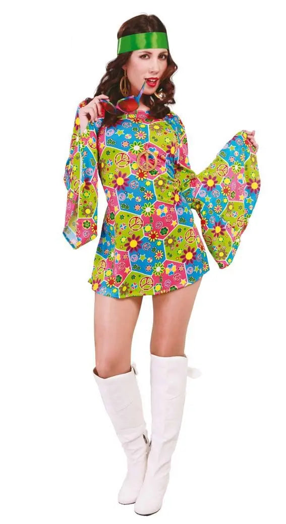 Costume FLOWER POWER - tuttocostumi.it