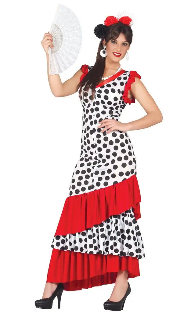 Costume DONNA FLAMENCO - tuttocostumi.it