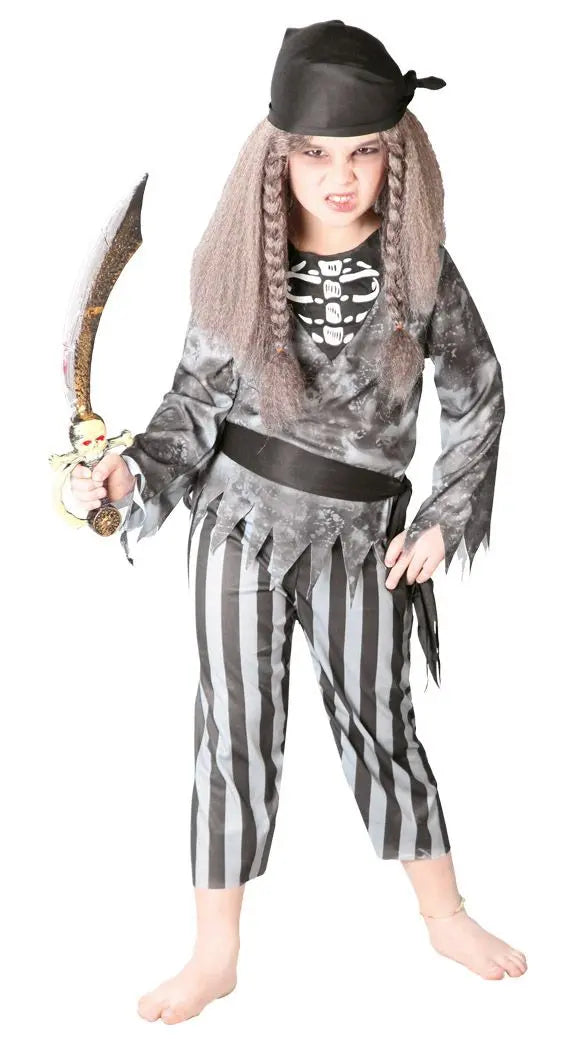 Costume PIRATA FANTASMA bambini - tuttocostumi.it