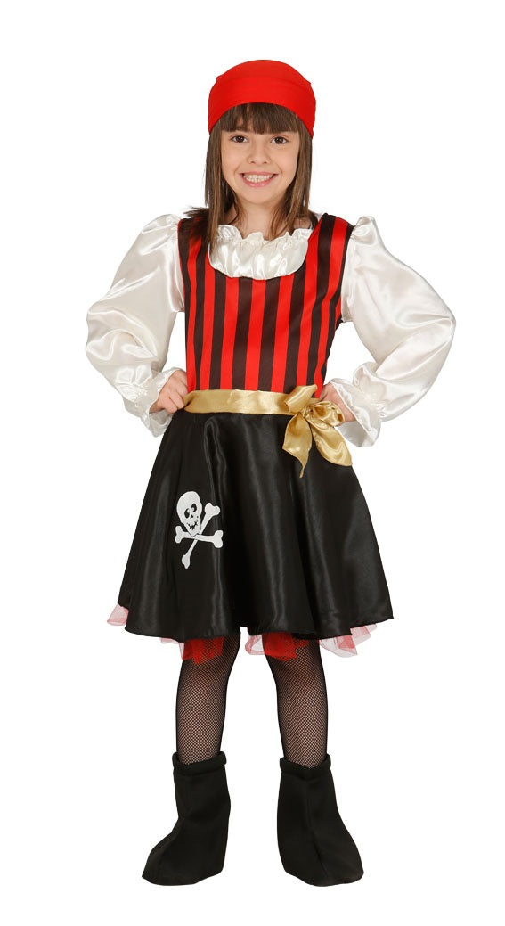 Costume PICCOLA CORSARA bambina di Guirca - tuttocostumi.it