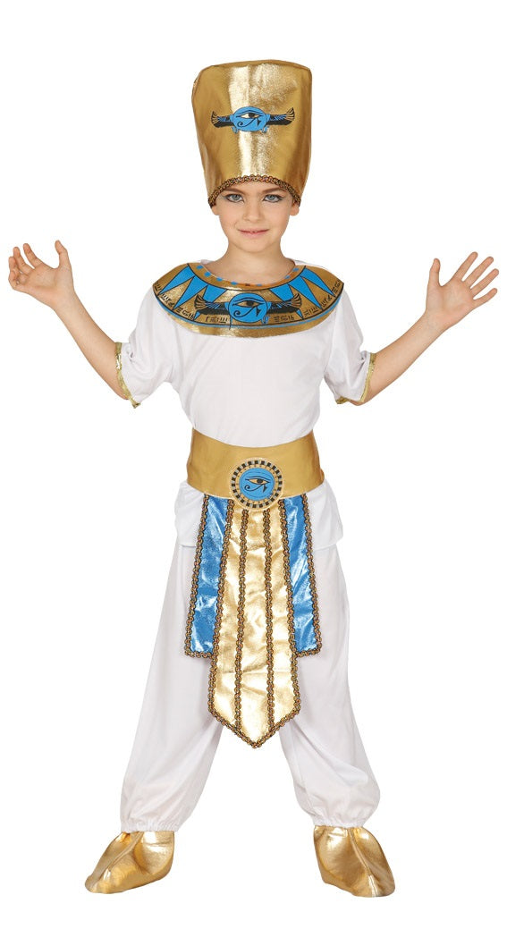 Costume FARAONE BIANCO bambino di Guirca - tuttocostumi.it