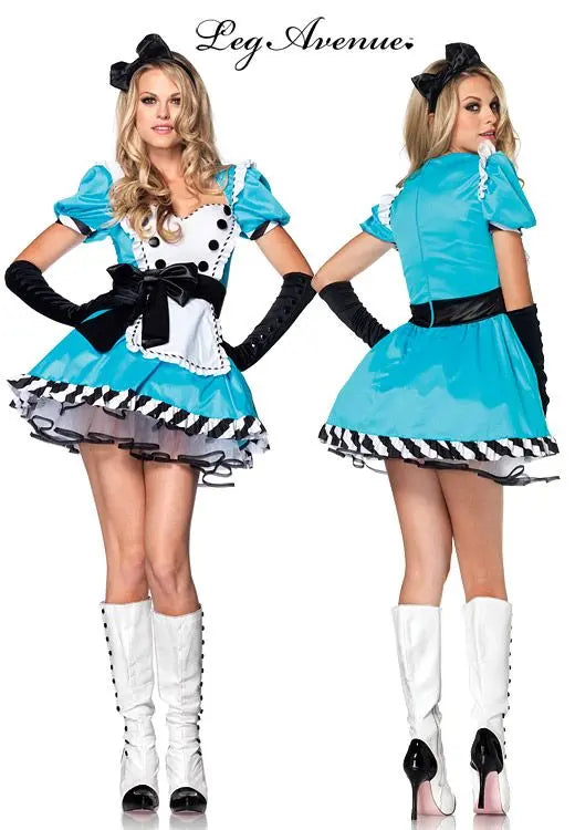 Costume CHARMING ALICE di Leg Avenue - tuttocostumi.it