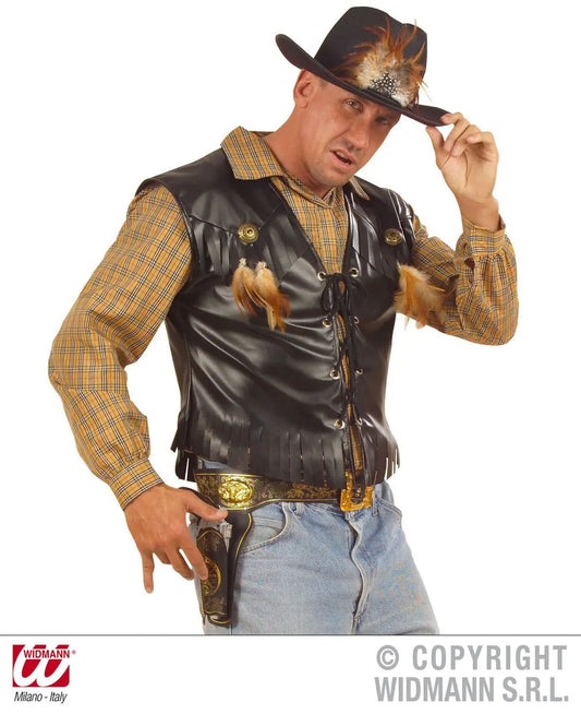 Cinturone COWBOY CON FONDINA lusso - tuttocostumi.it