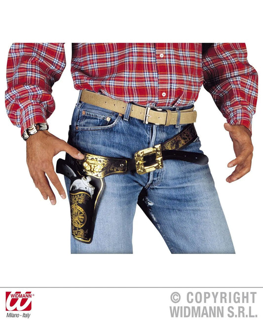 Cinturone COWBOY CON FONDINA lusso - tuttocostumi.it