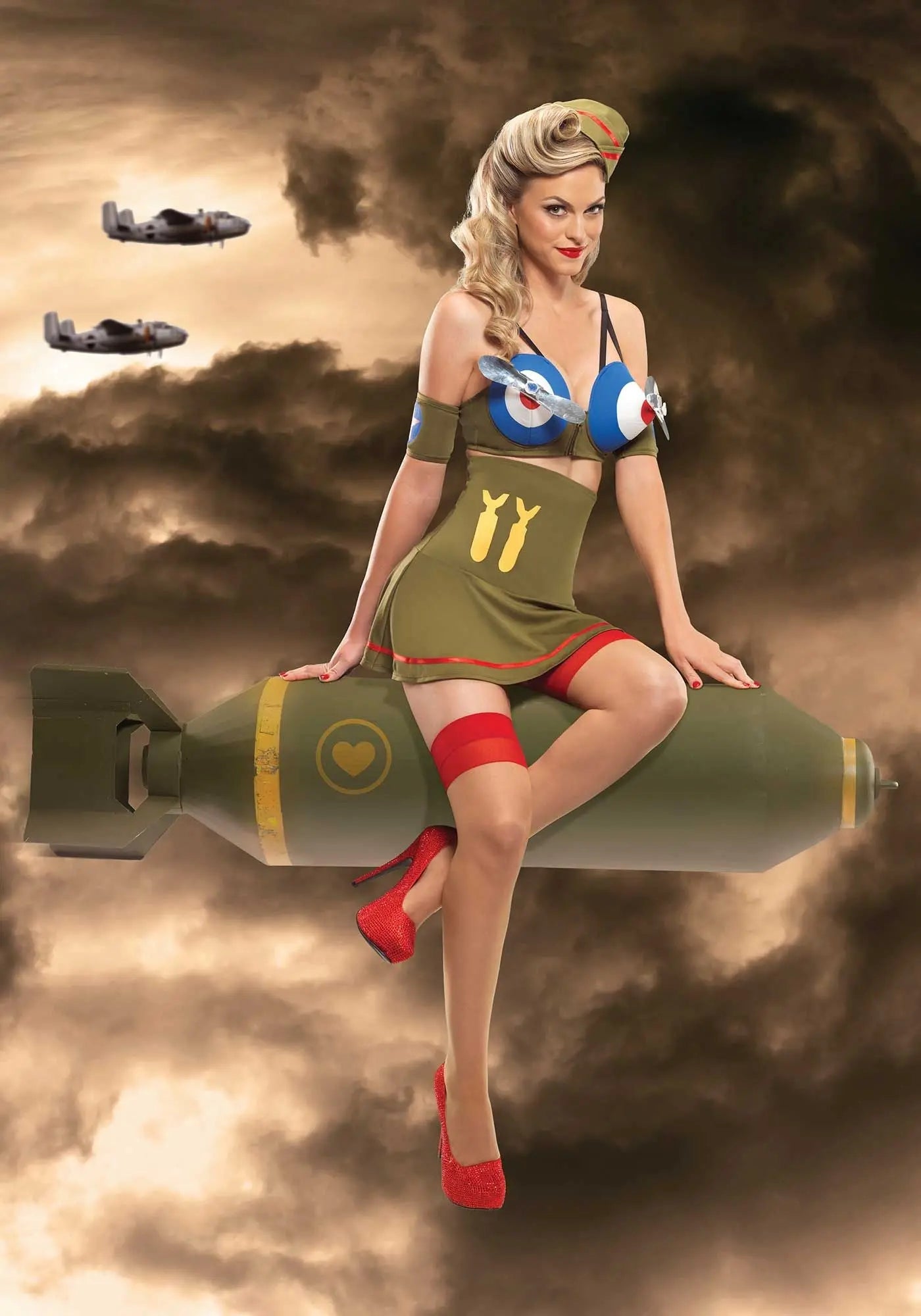 Costume BOMBER GIRL - tuttocostumi.it