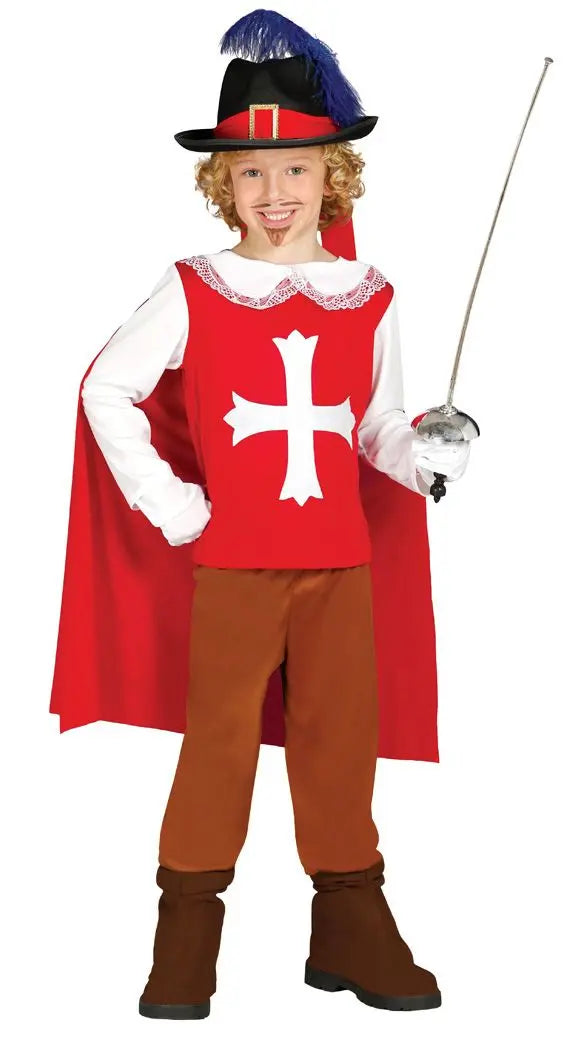 Costume PICCOLO MOSCHETTIERE - tuttocostumi.it