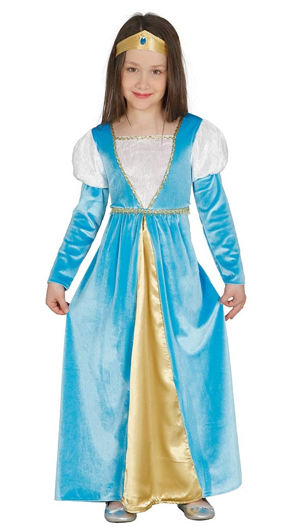 Costume NOBILE PRINCIPESSA bambina di Guirca - tuttocostumi.it
