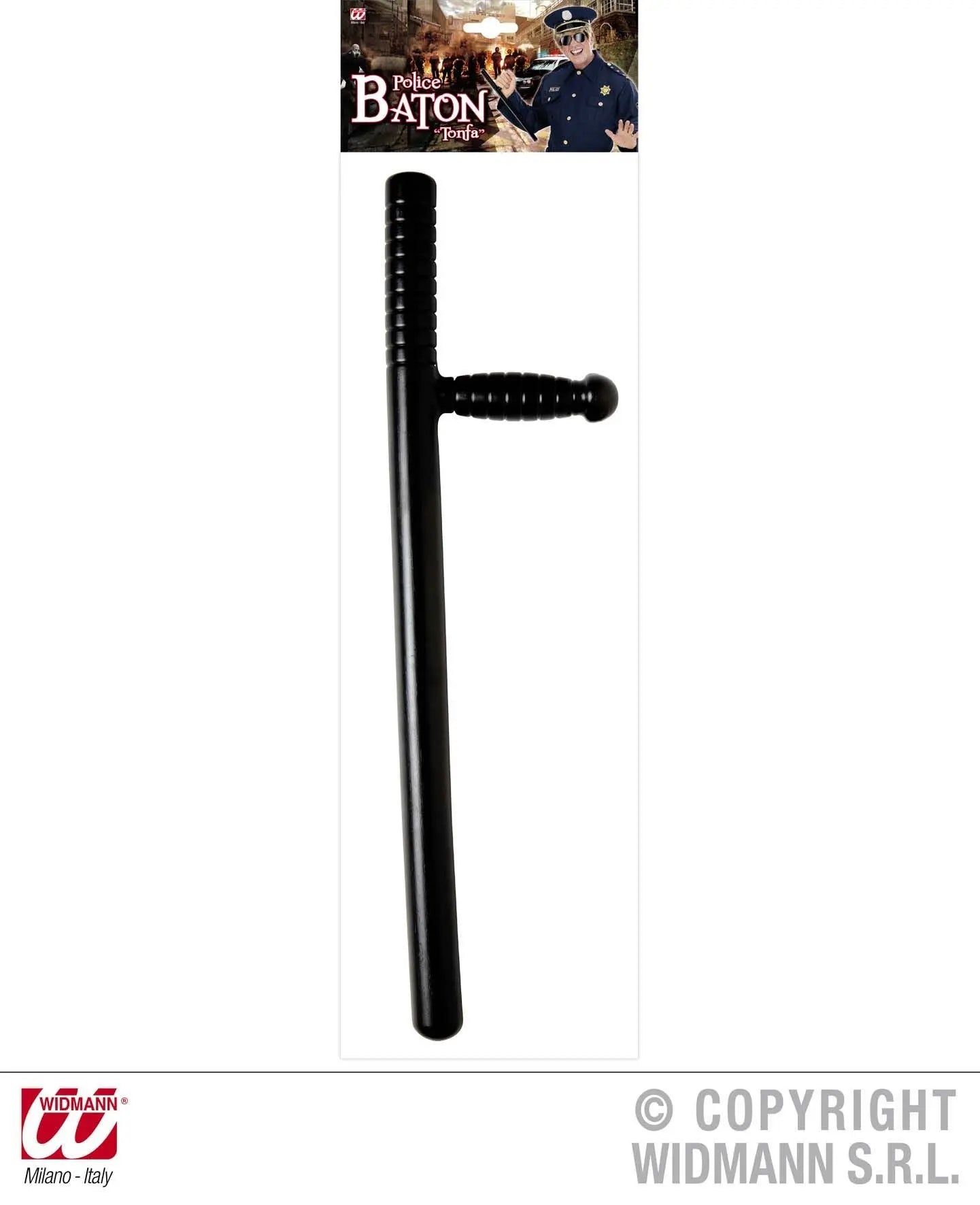 Manganello polizia TONFA 51cm - tuttocostumi.it