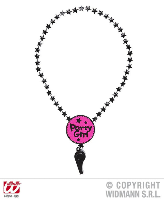 Collana FISCHIETTO PARTY GIRL - tuttocostumi.it