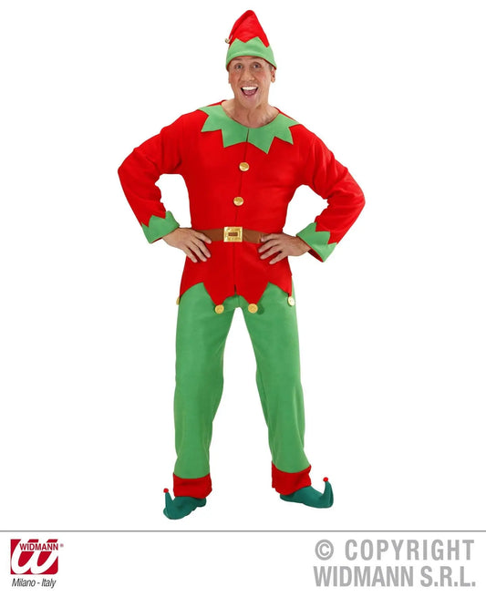 Costume AIUTANTE DI BABBO NATALE uomo - tuttocostumi.it