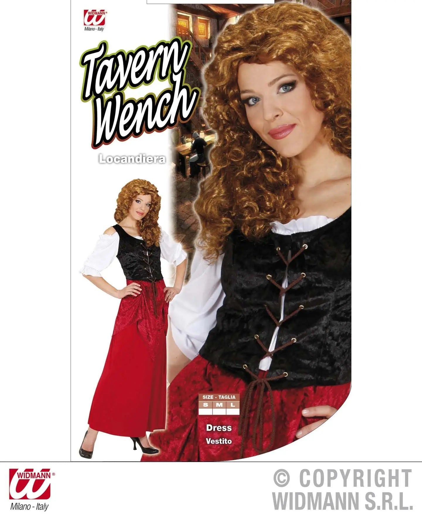 Costume BELLA LOCANDIERA - tuttocostumi.it