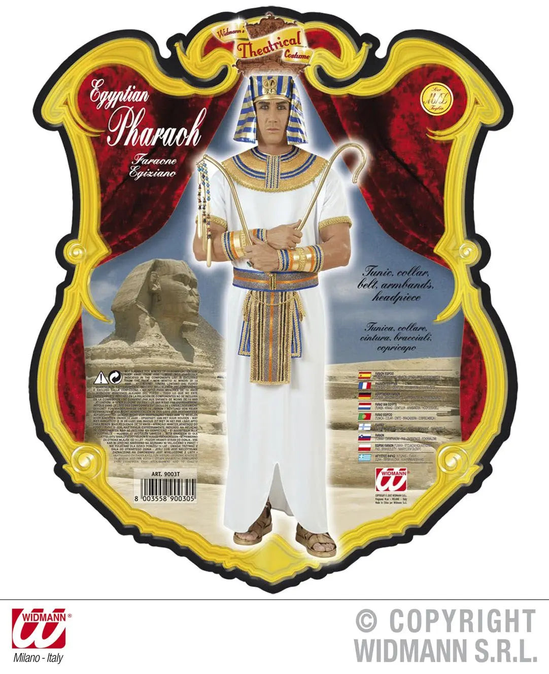 Costume FARAONE EGIZIANO - tuttocostumi.it