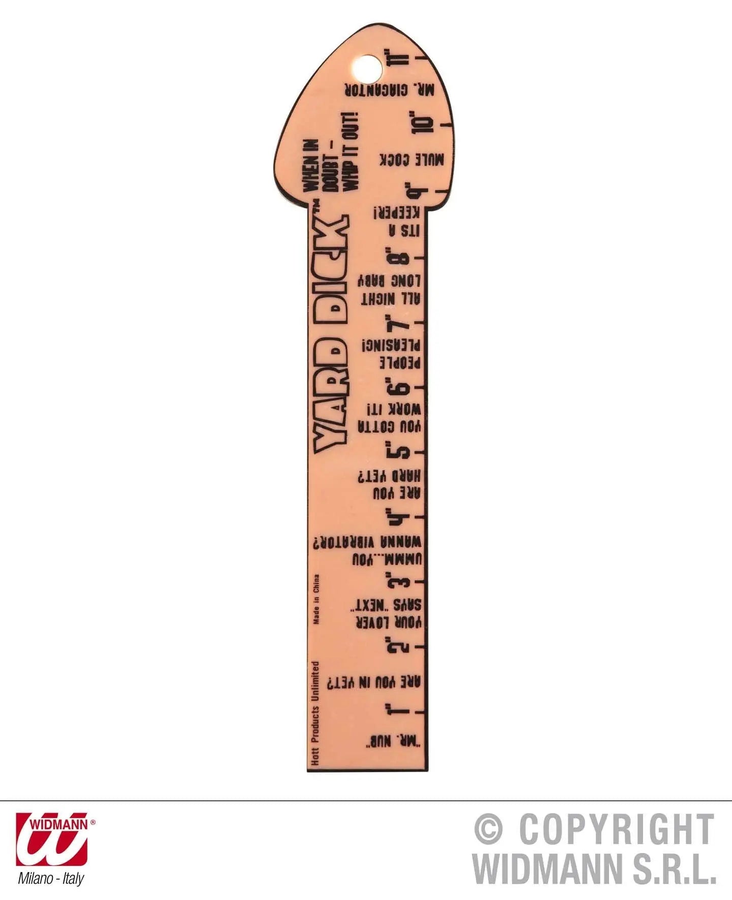 Righello MISURATORE WILLY - tuttocostumi.it