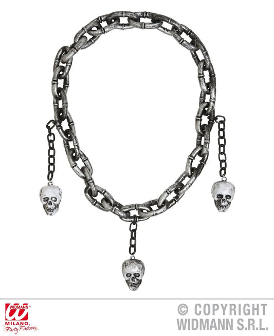 Collana CATENA CON TESCHI - tuttocostumi.it