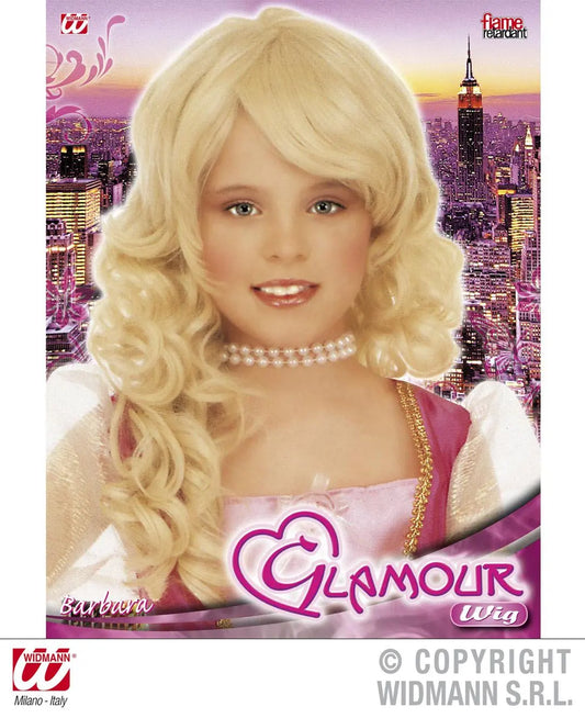 Parrucca GLAMOUR BARBARA bambina - tuttocostumi.it