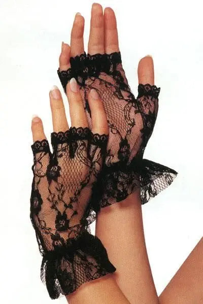 Guanti corti dita libere di Leg Avenue - tuttocostumi.it