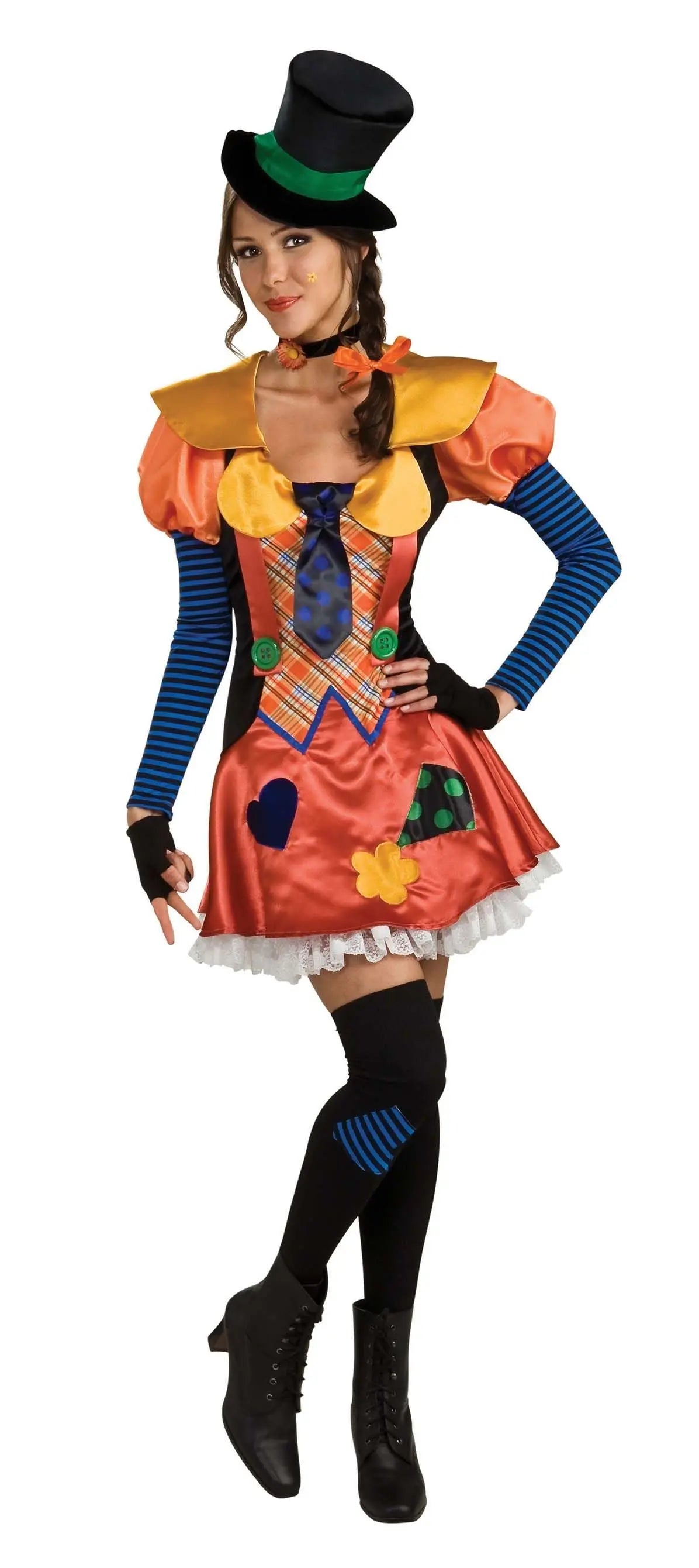 Costume donna CLOWN - tuttocostumi.it