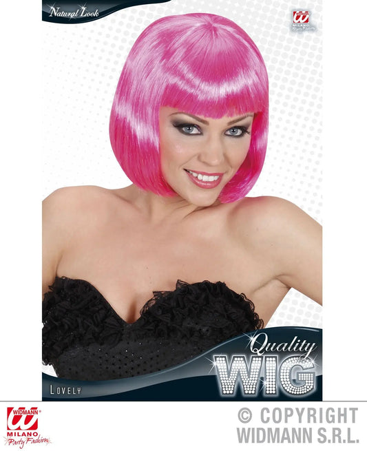 Parrucca LOVELY fucsia - tuttocostumi.it