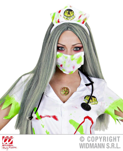 Abrasione tossica BIOHAZARD in qualità professionale con colla - tuttocostumi.it