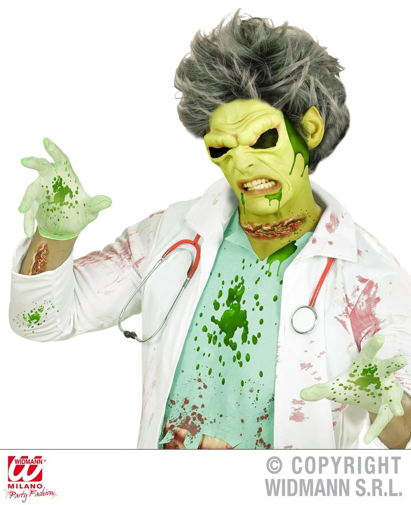 Set da 2 TAGLI TOSSICI BIOHAZARD - tuttocostumi.it
