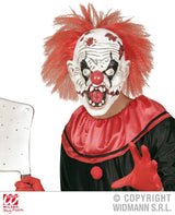 Maschera KILLER CLOWN con capelli