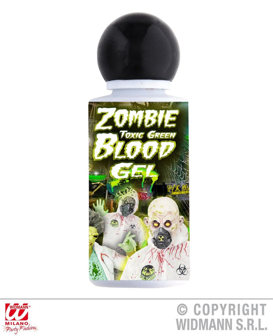 Sangue GEL ZOMBIE VERDE TOSSICO 28 ml - tuttocostumi.it