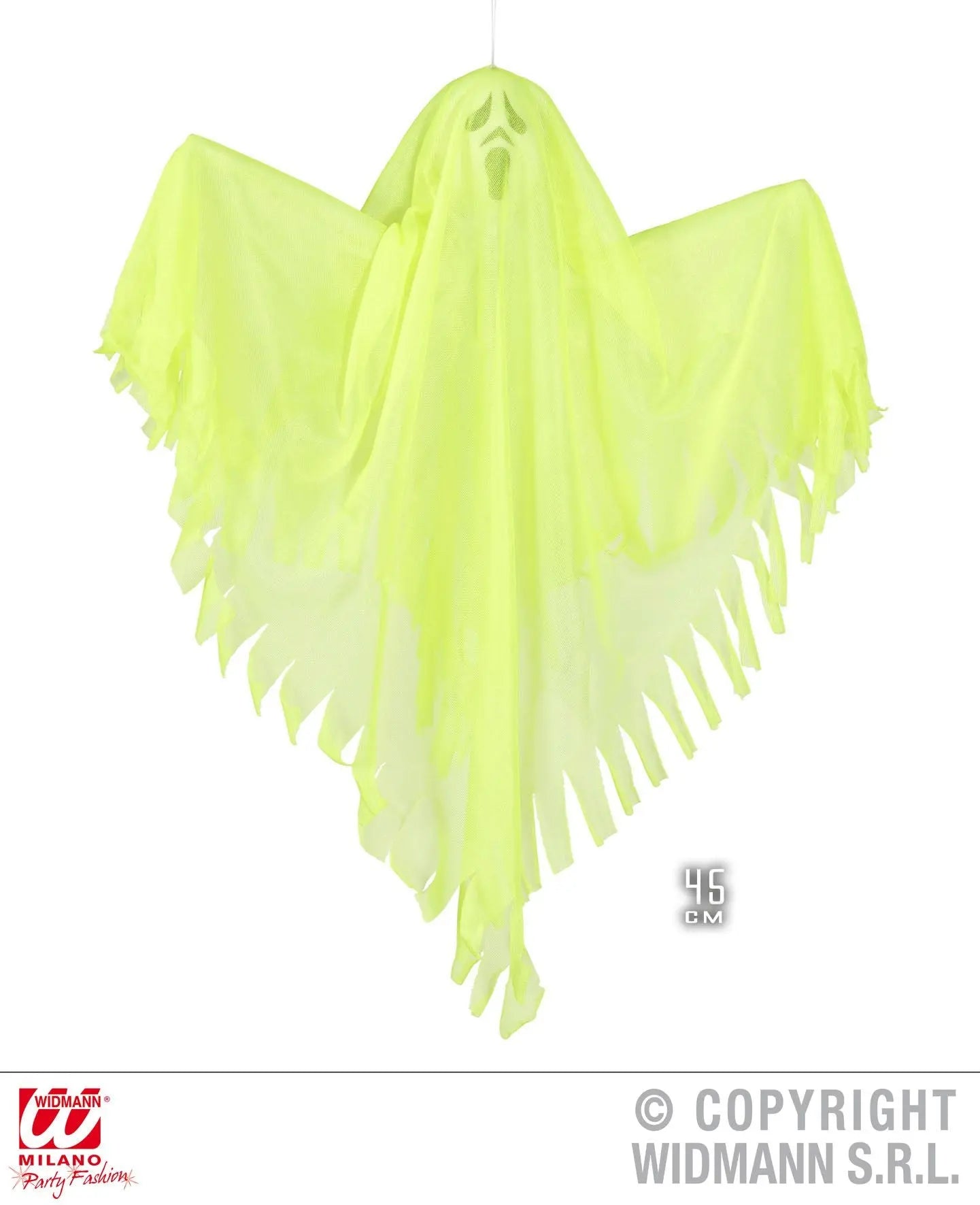 Fantasma fluorescente cm 45 - tuttocostumi.it