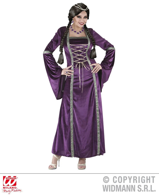 Costume PRINCIPESSA MEDIEVALE gotica - tuttocostumi.it
