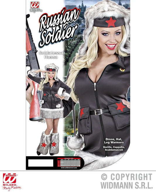 Costume SOLDATESSA RUSSA - tuttocostumi.it