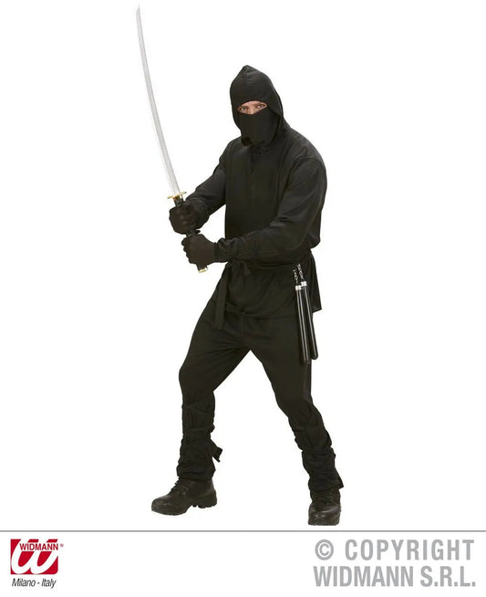 Costume NINJA nero - tuttocostumi.it