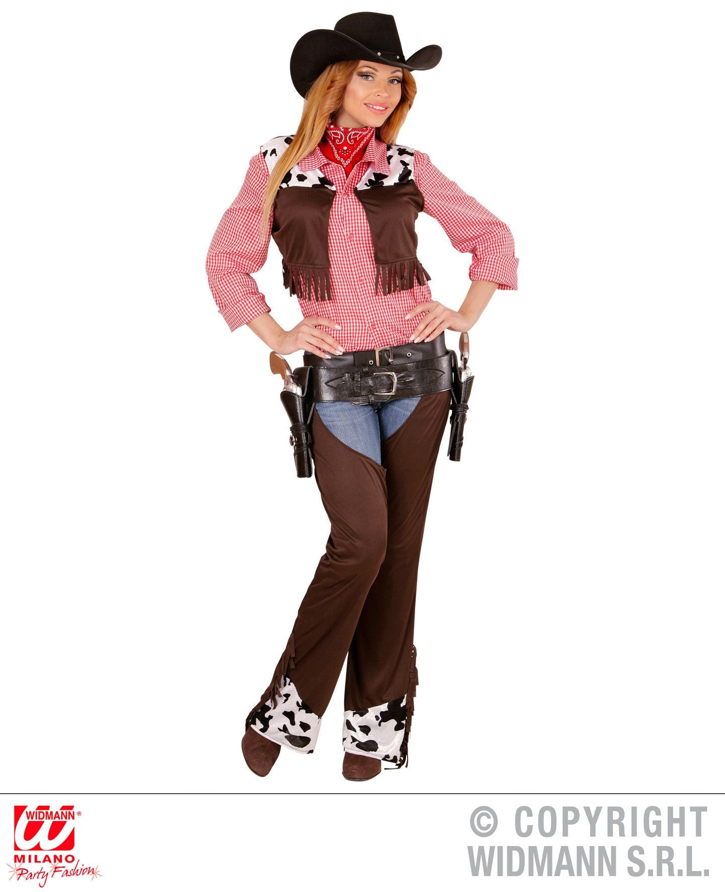 Costume DINAMICA COWGIRL di Widmann - tuttocostumi.it