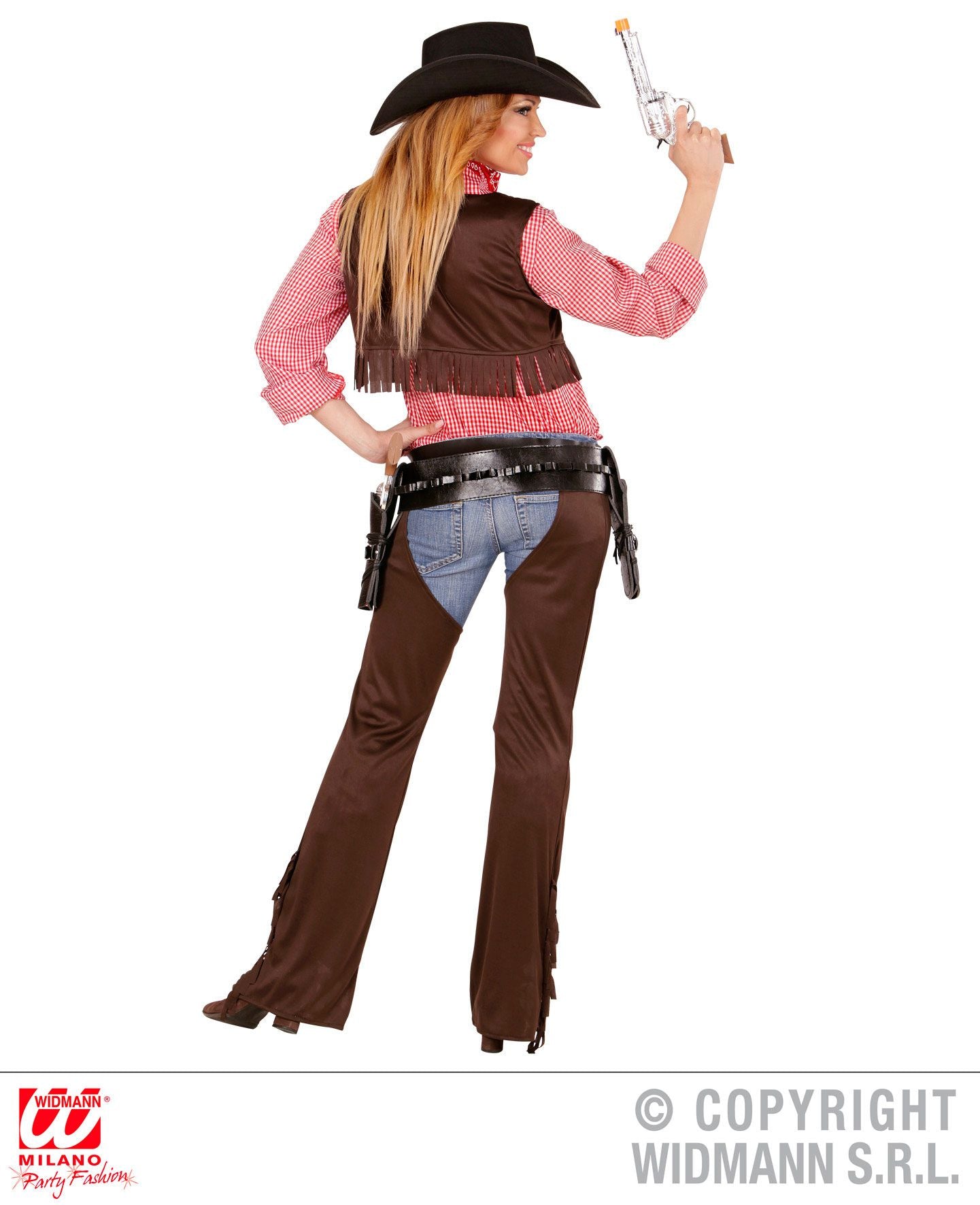 Costume DINAMICA COWGIRL di Widmann - tuttocostumi.it