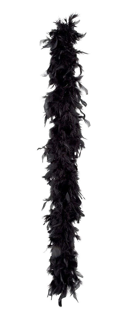 BOA nero piume cm 180 di Widmann - tuttocostumi.it