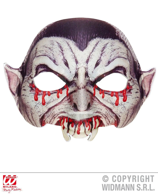 Maschera VAMPIRO mezzo volto - tuttocostumi.it