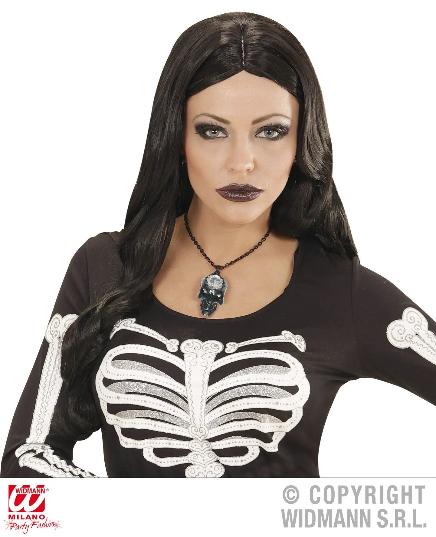 Collana TESCHIO con GEMMA CRISTALLO - tuttocostumi.it