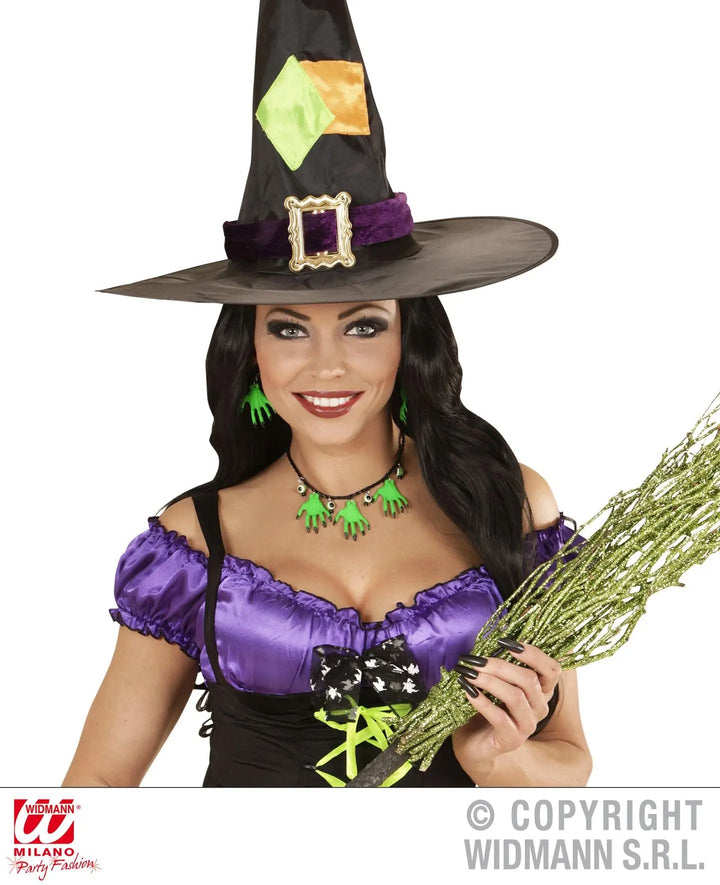 Collana e orecchini MANI di STREGA - tuttocostumi.it